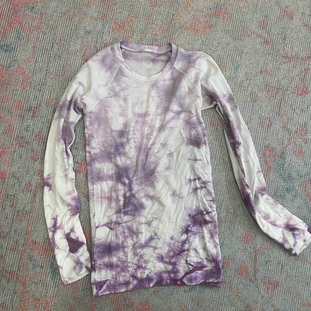 Purple tie die swiftly tech